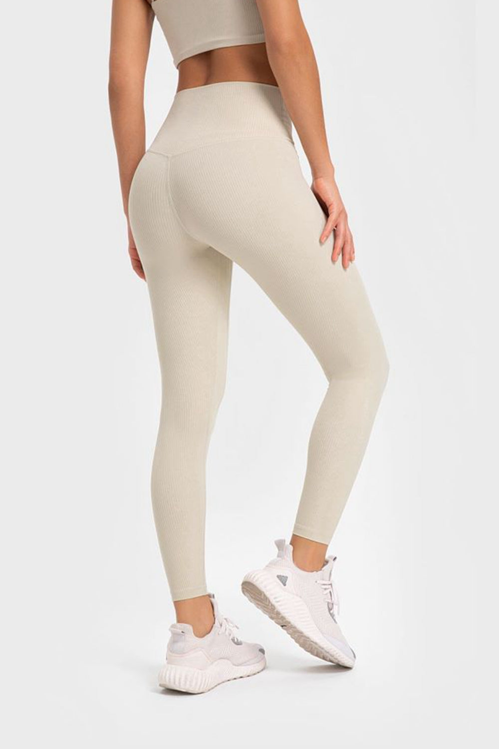 Millennia Highly Stretchy Wide Waistband Yoga Leggings