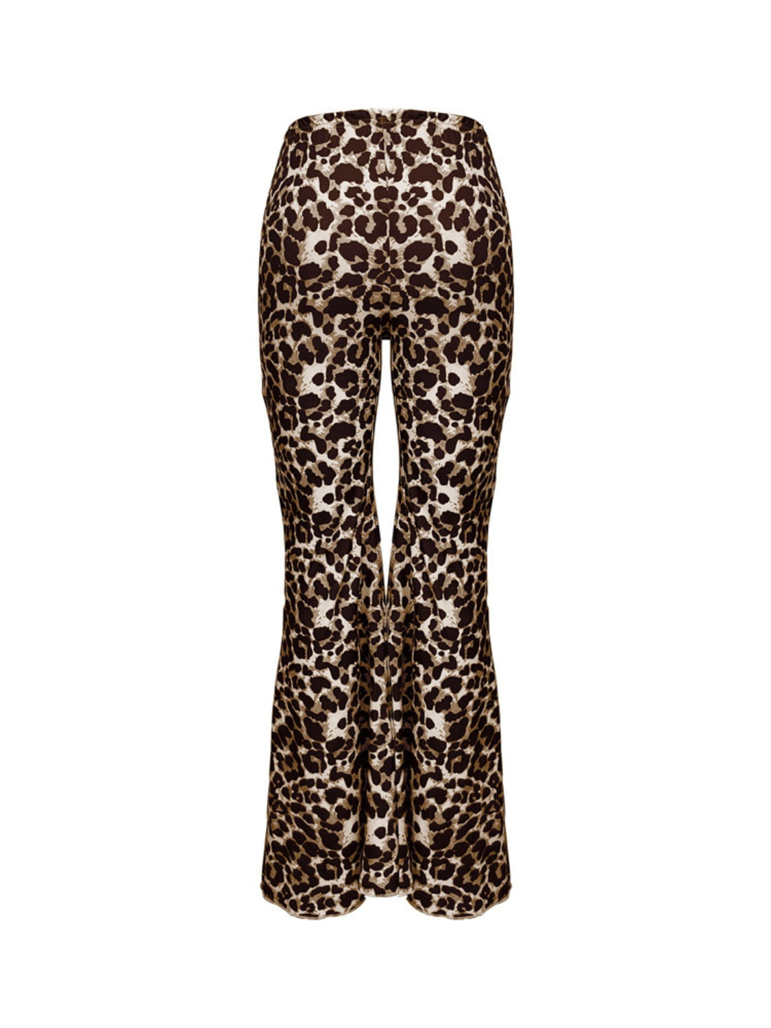 Leopard Flare Pants