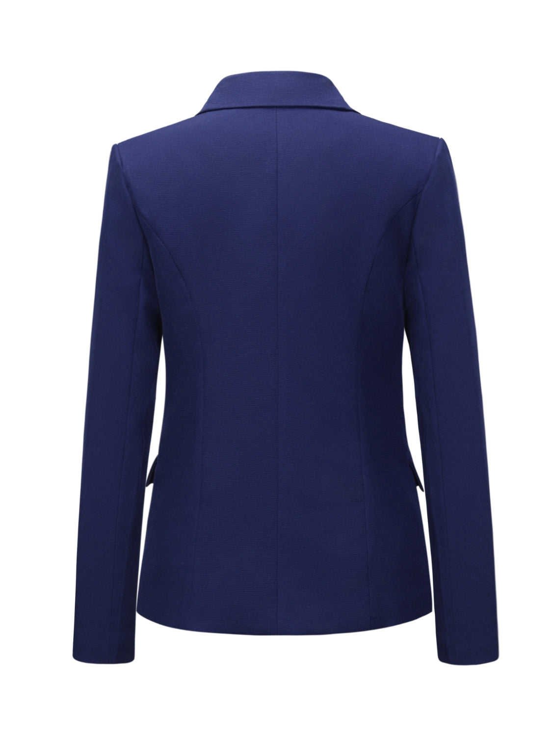 Lapel Collar Long Sleeve Blazer