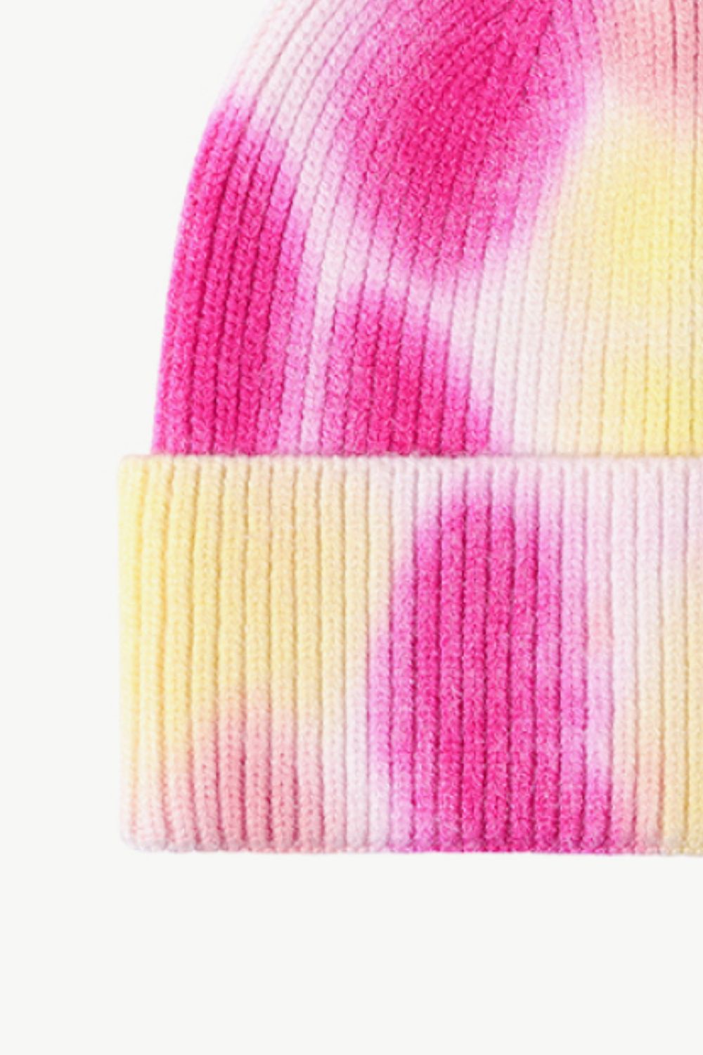 Tie-Dye Cuffed Knit Beanie