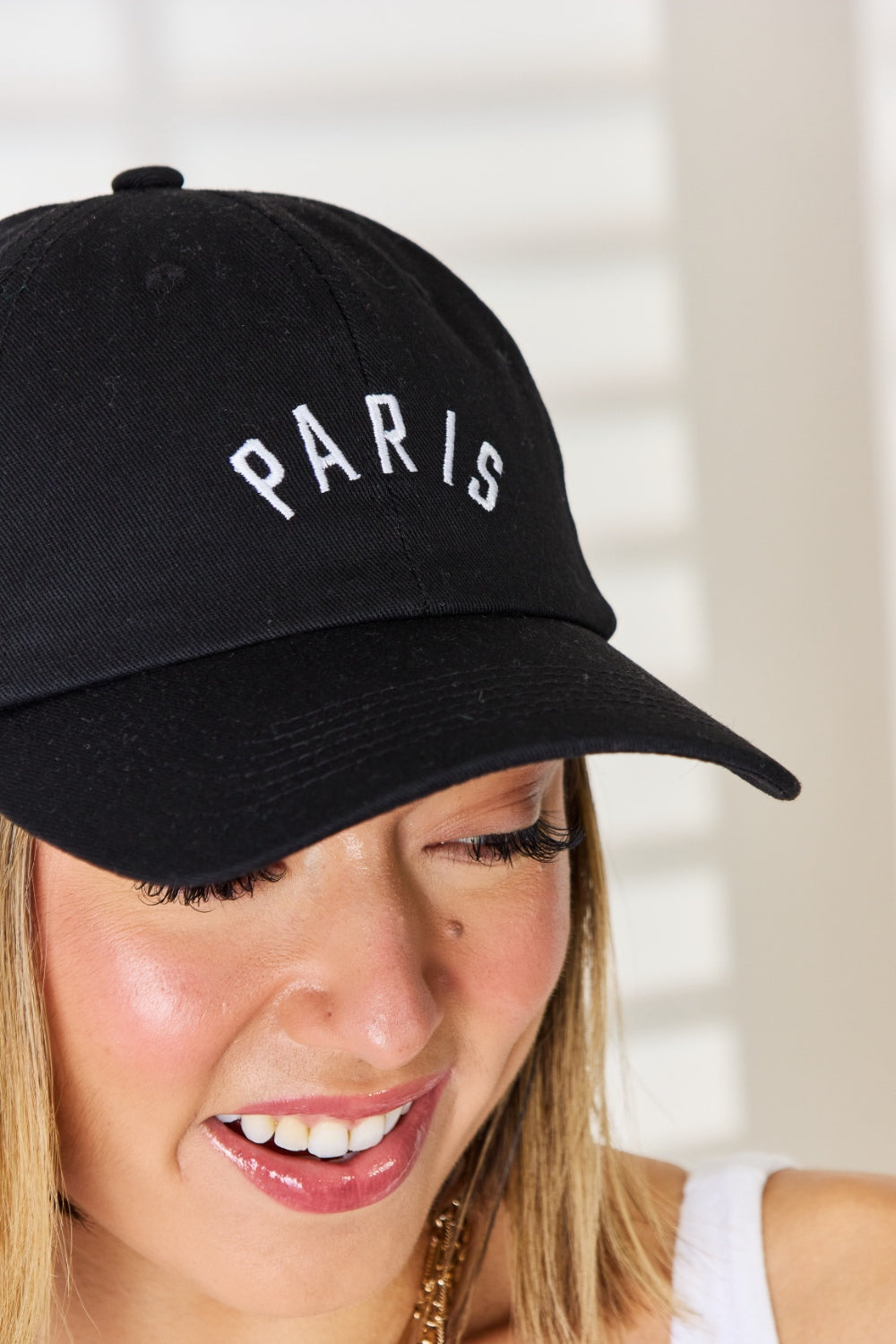 Zenana Embroidered City Baseball Cap