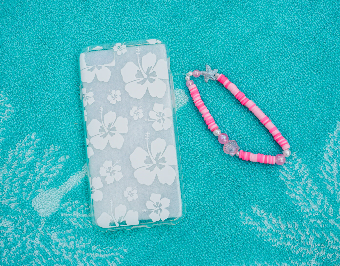 Sweet Pink Mini Phone Charm