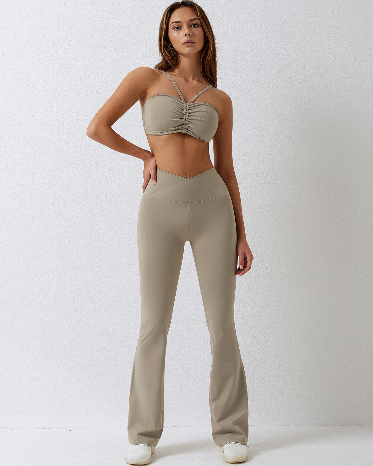 Alina Sports Bra - Khaki