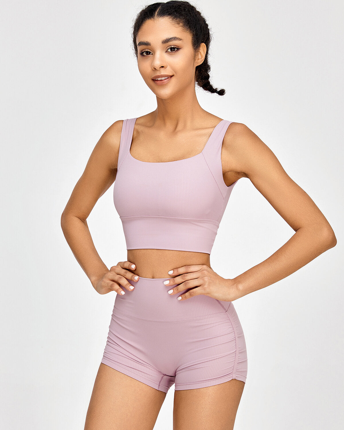 Alena Crop Top - Pink