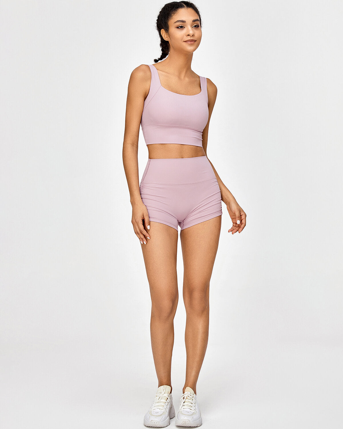 Alena Crop Top - Pink