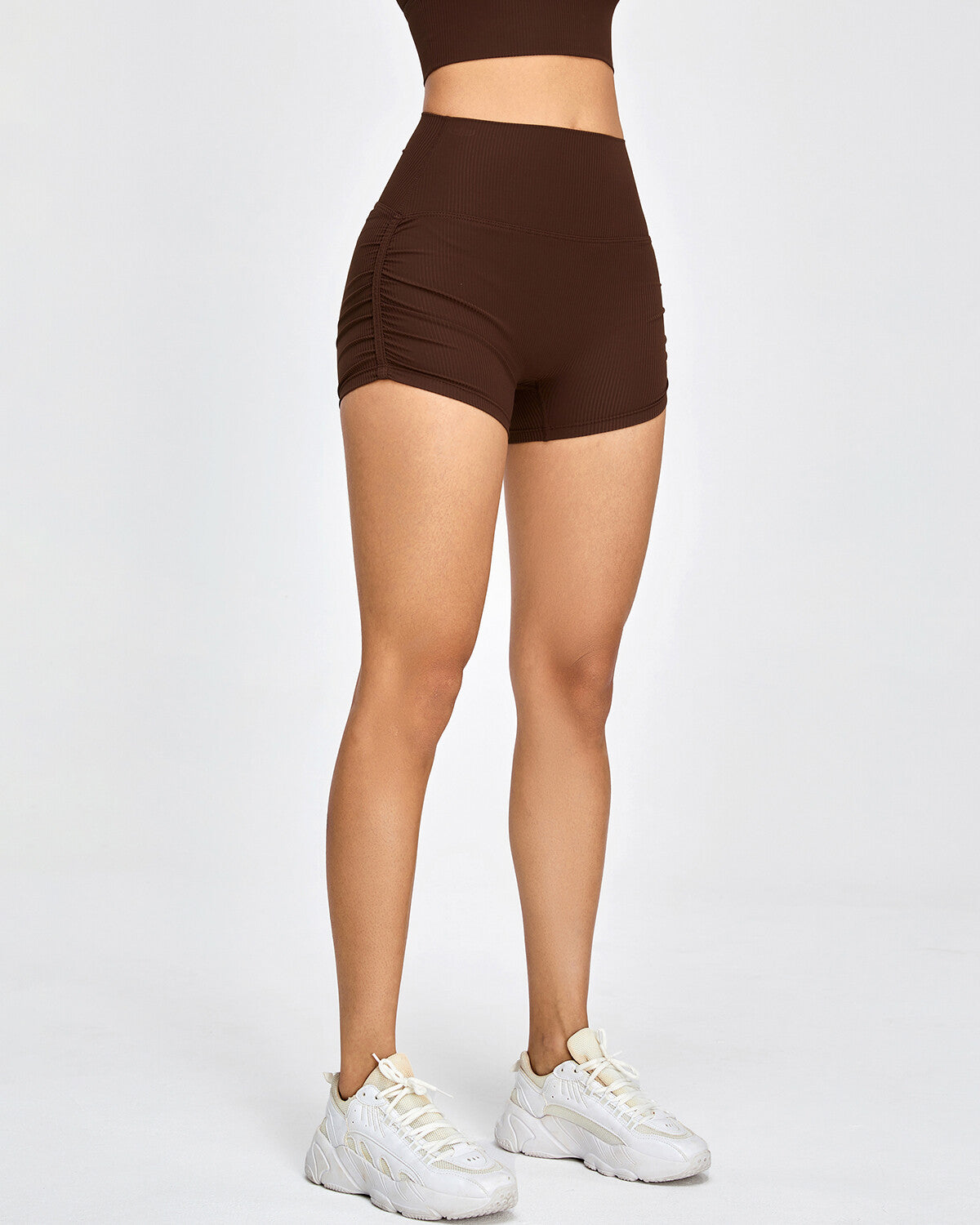 Alena Seamless Shorts - Brown
