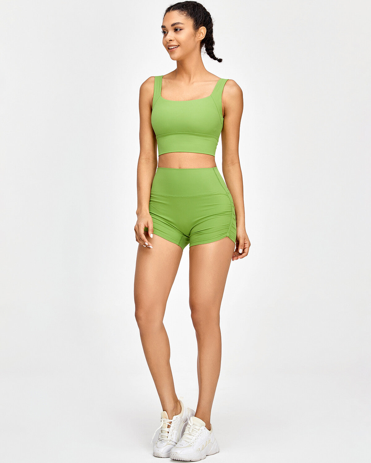 Alena Seamless Shorts - Green