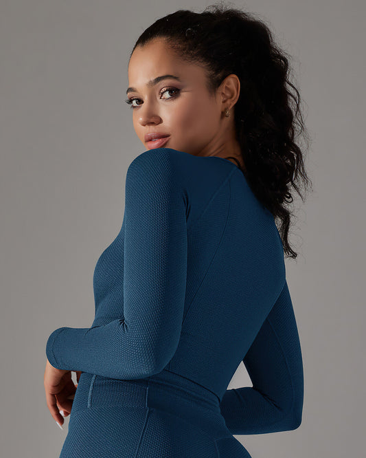 Alodia Long Sleeve - Blue