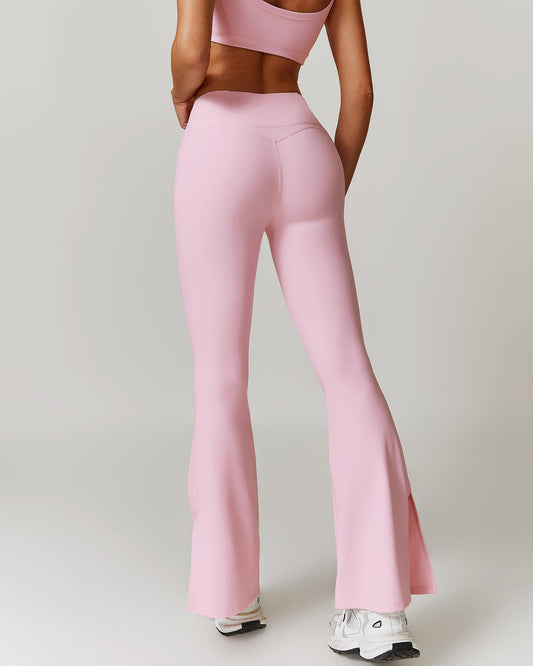 Brynn Flare Leggings - Pink