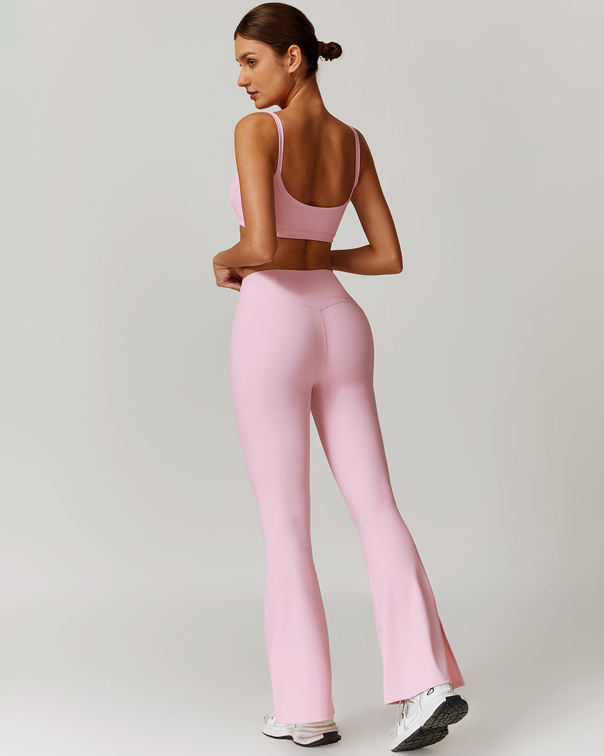 Brynn Flare Leggings - Pink