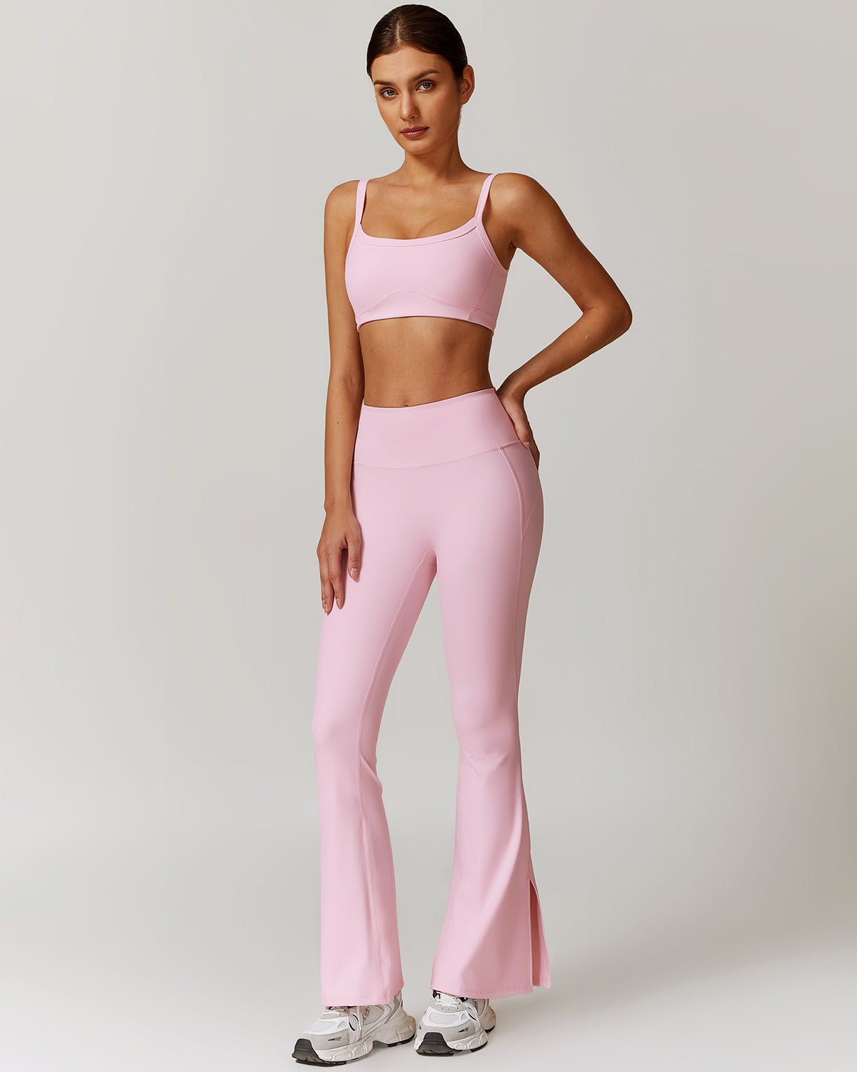 Brynn Flare Leggings - Pink