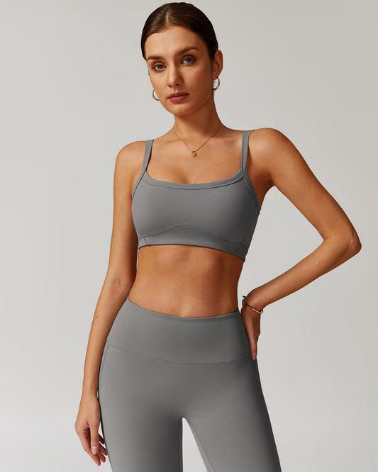 Brynn Sports Bra - Grey