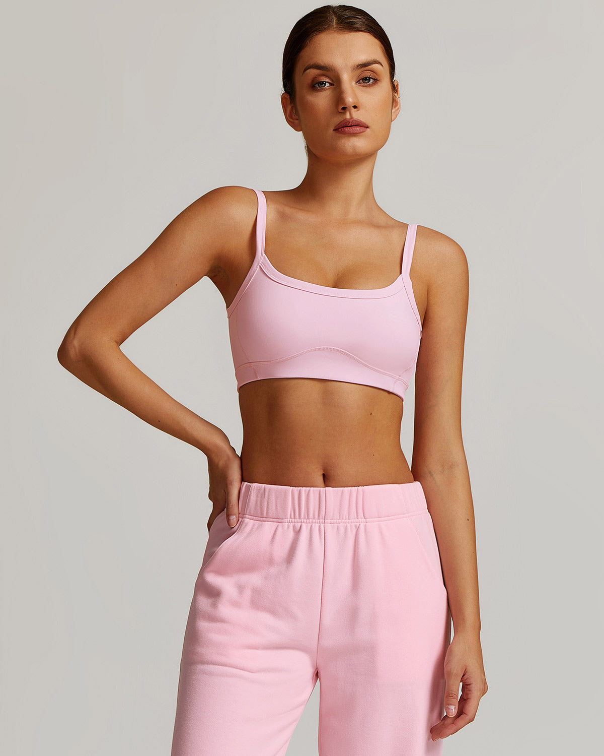 Brynn Sports Bra - Pink