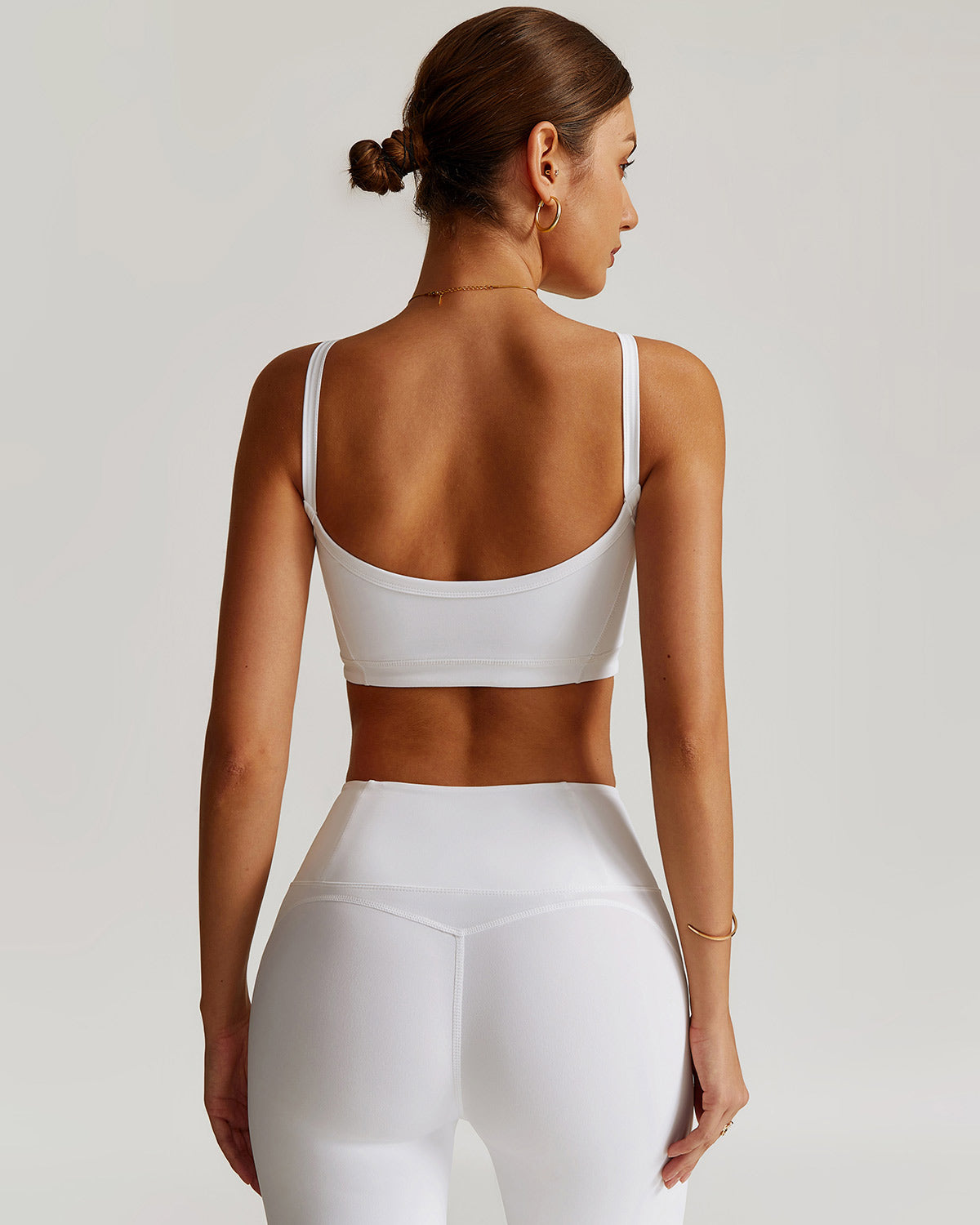 Brynn Sports Bra - White