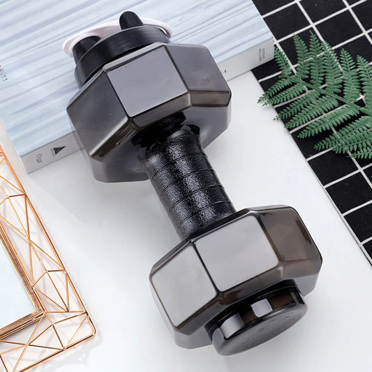 Dumbbell Waterbottle - Black