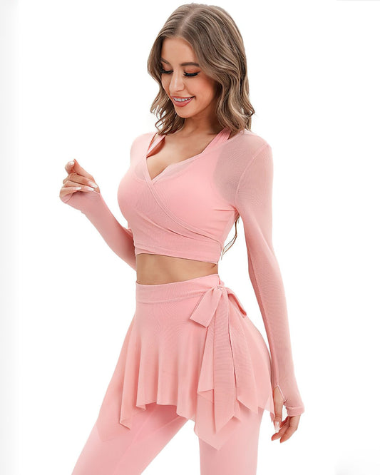 Aliza Flow Skirt - Pink