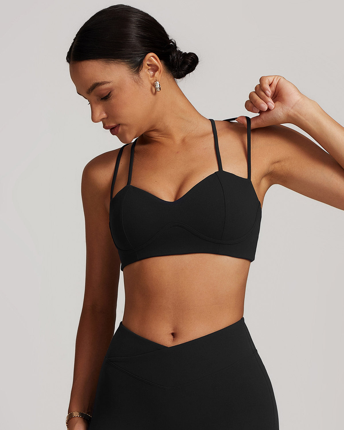 Imogen Sports Bra - Black