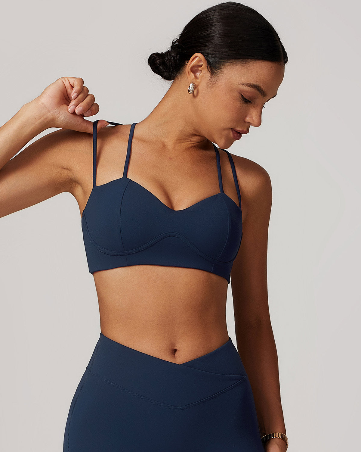 Imogen Sports Bra - Navy