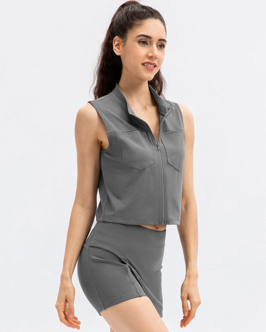 Katty Sports Vest - Grey