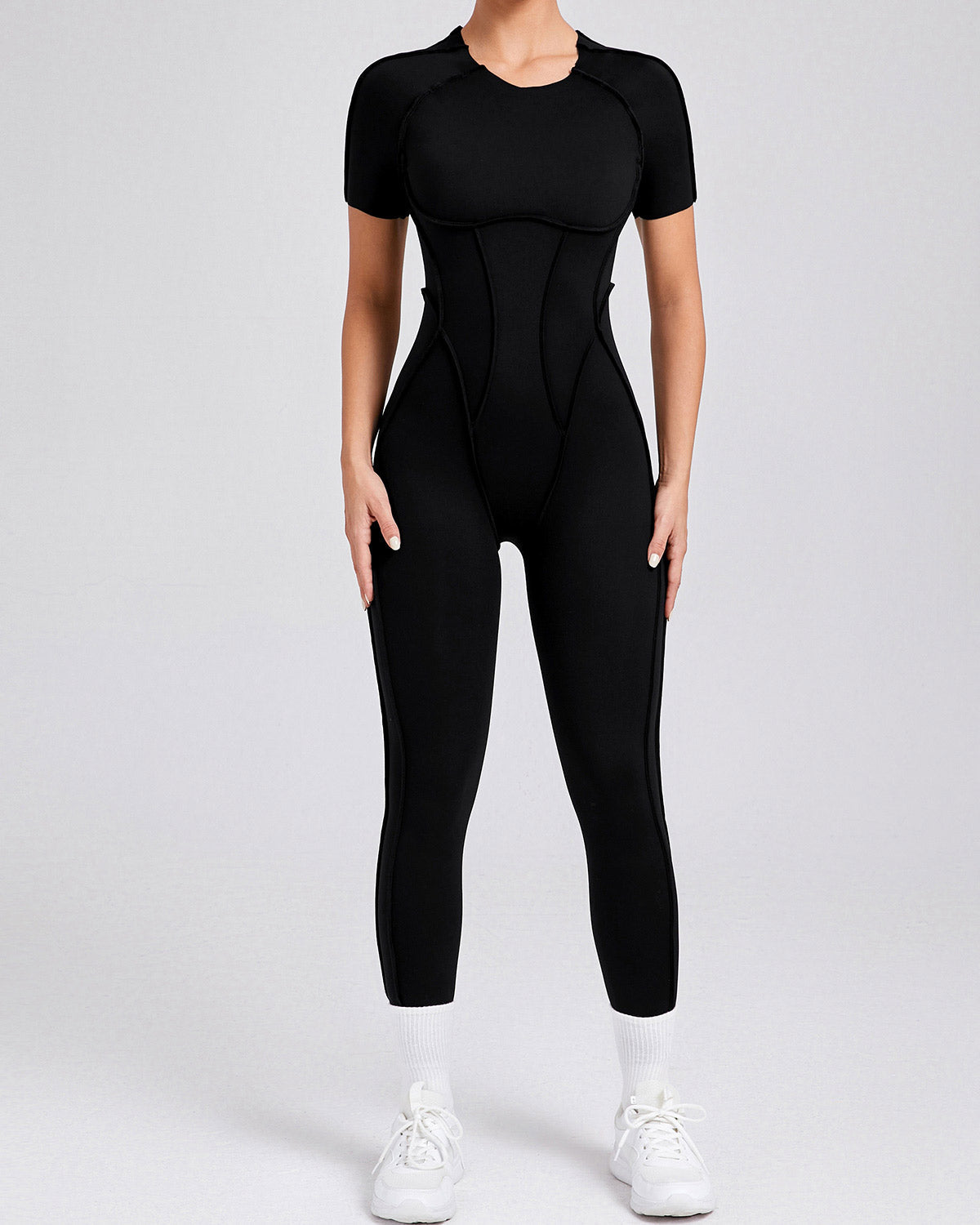 Kira Flow Jumpsuit - Black