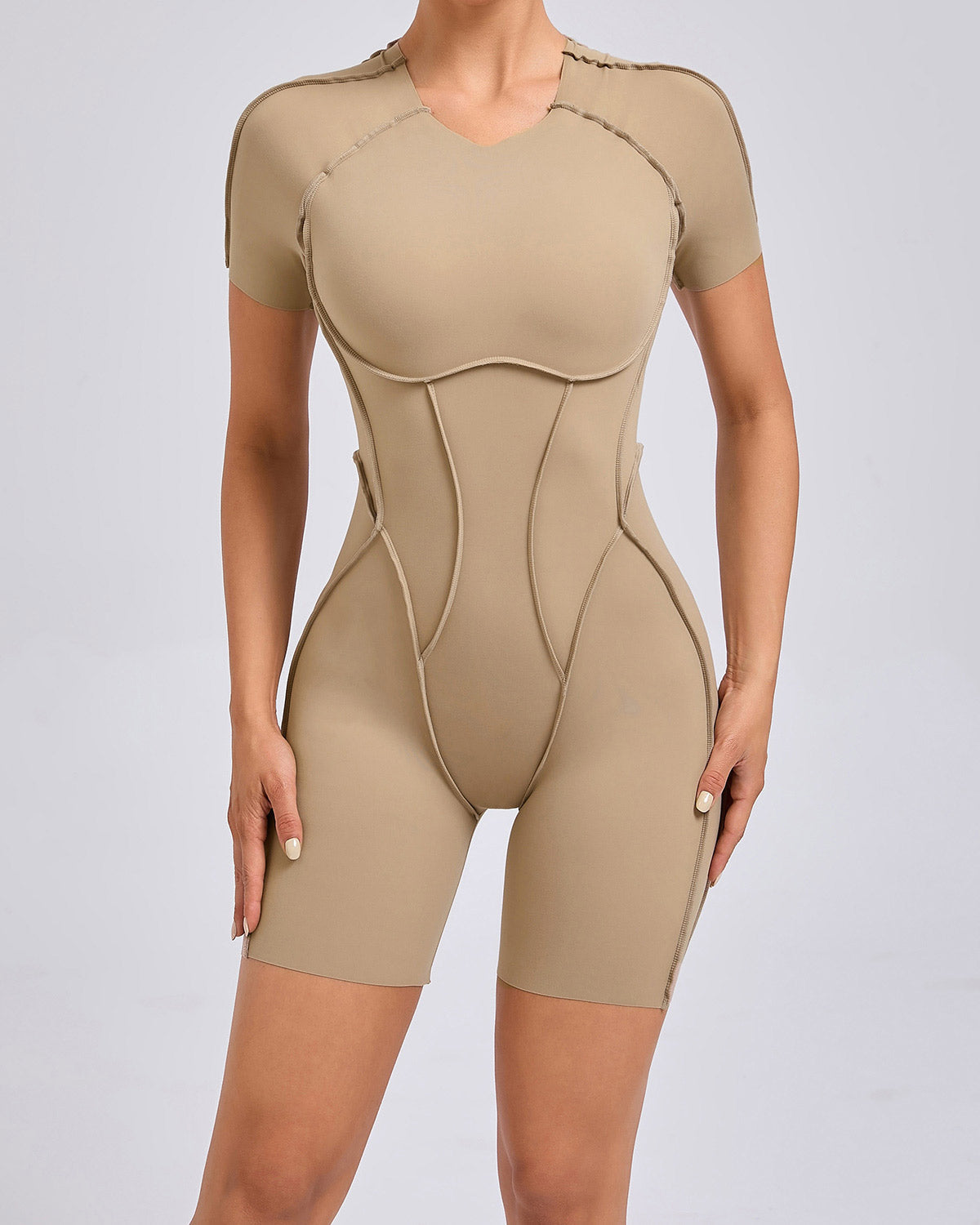 Kira Sprint Jumpsuit - Khaki