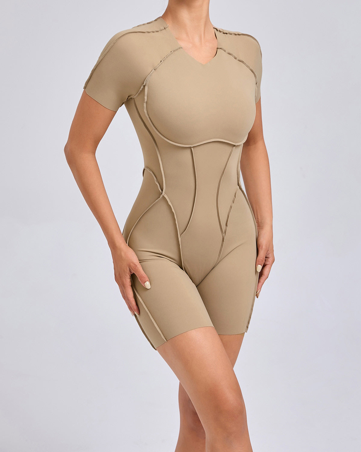 Kira Sprint Jumpsuit - Khaki