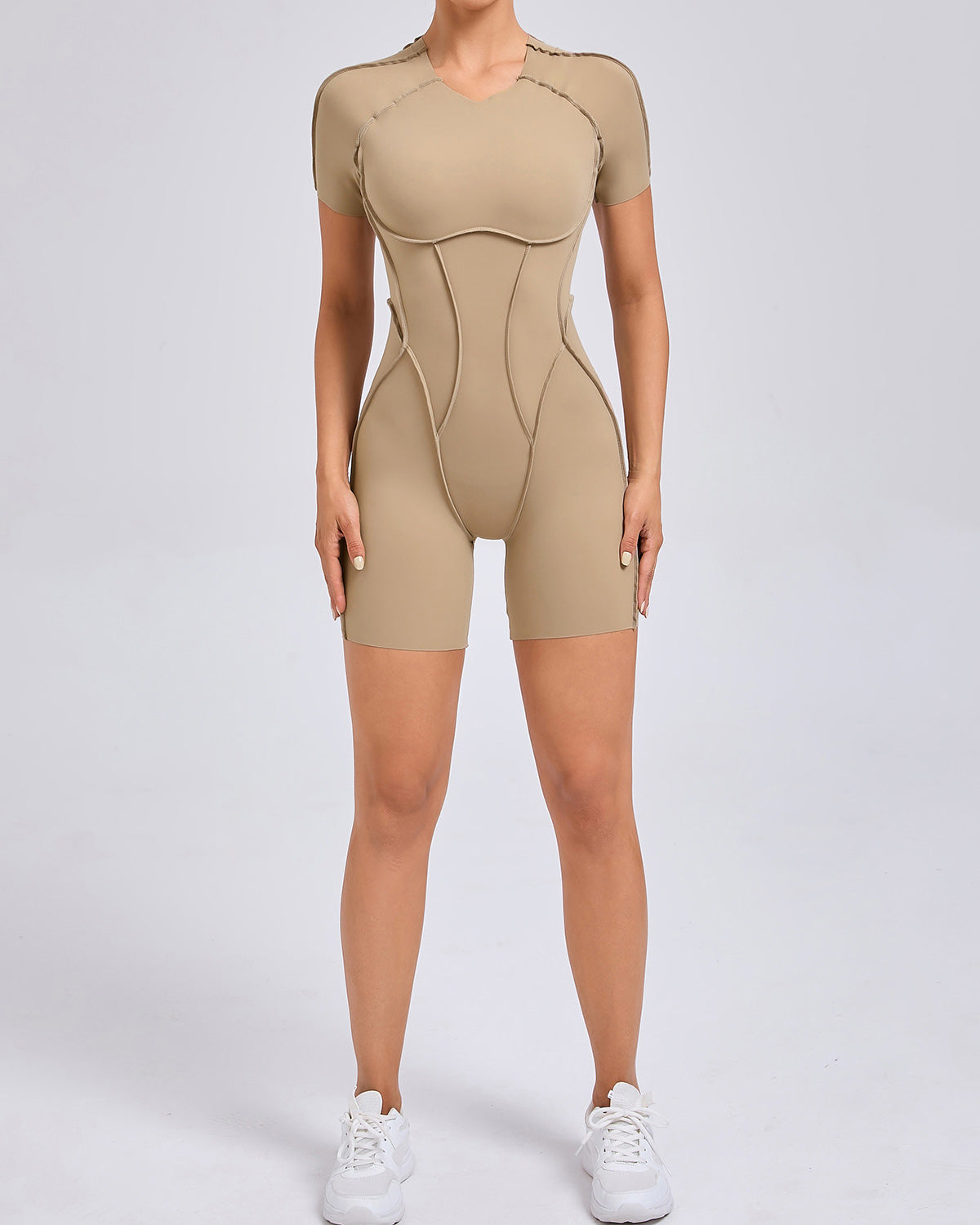 Kira Sprint Jumpsuit - Khaki