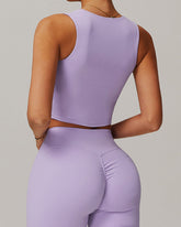Lyra Crop Top - Purple