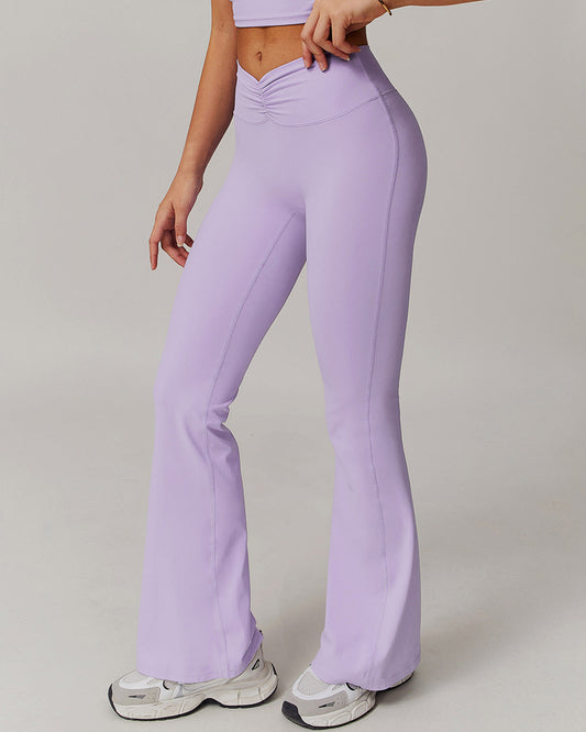 Lyra Flare Leggings - Purple