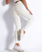 Mikaela Seamless Leggings - White