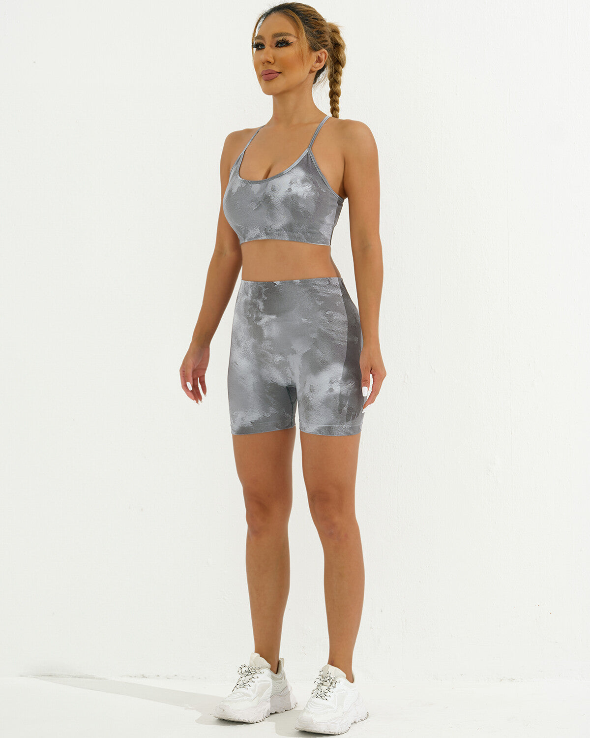 Nala Sports Bra - Light Grey