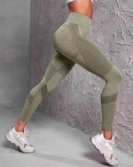 Paula Seamless Leggings - Green