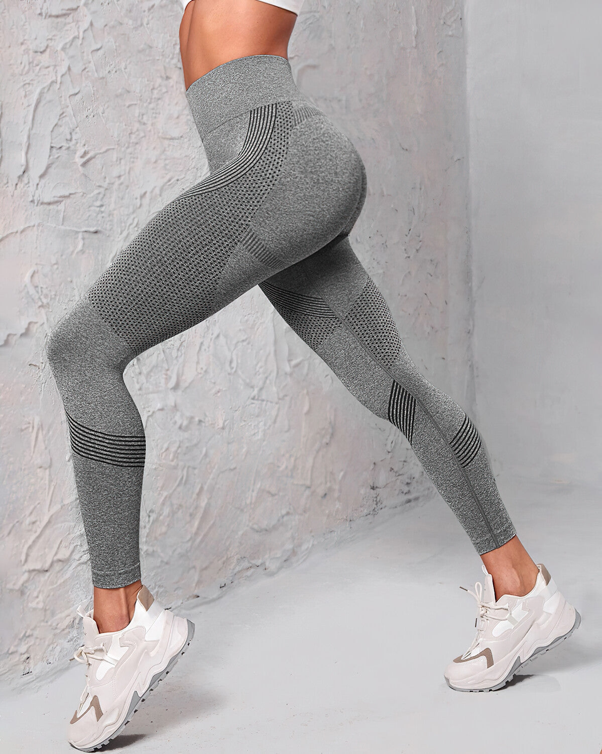 Paula Seamless Leggings - Grey