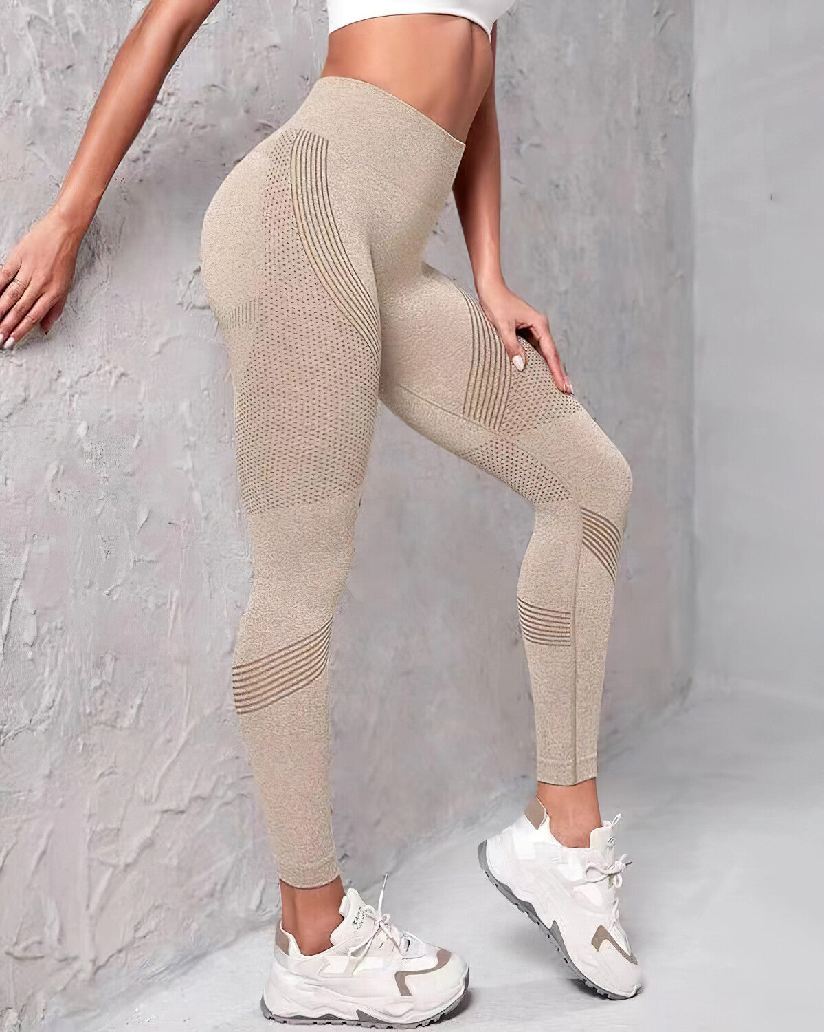 Paula Seamless Leggings - Khaki