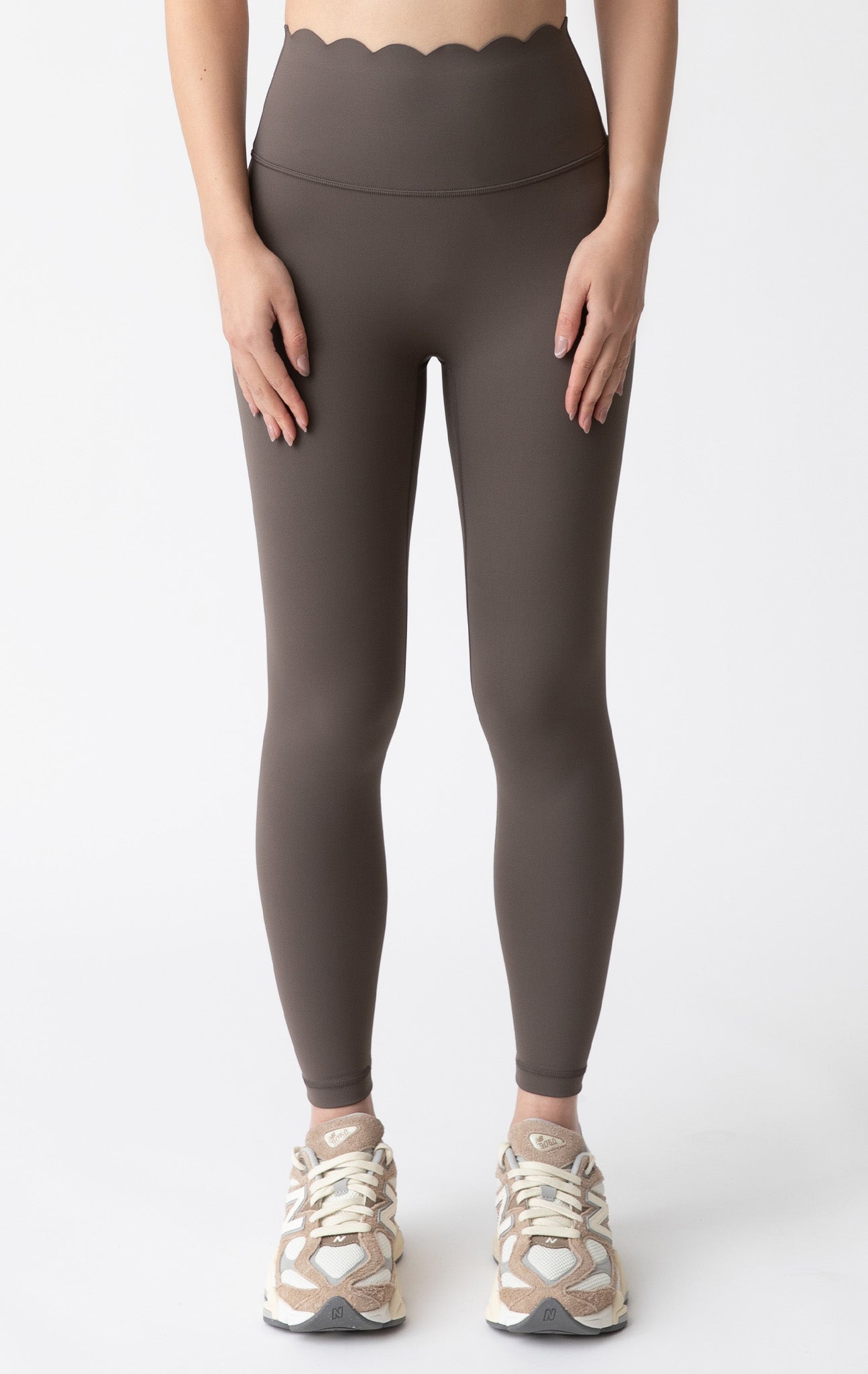 Dina Wave Legging - Brown