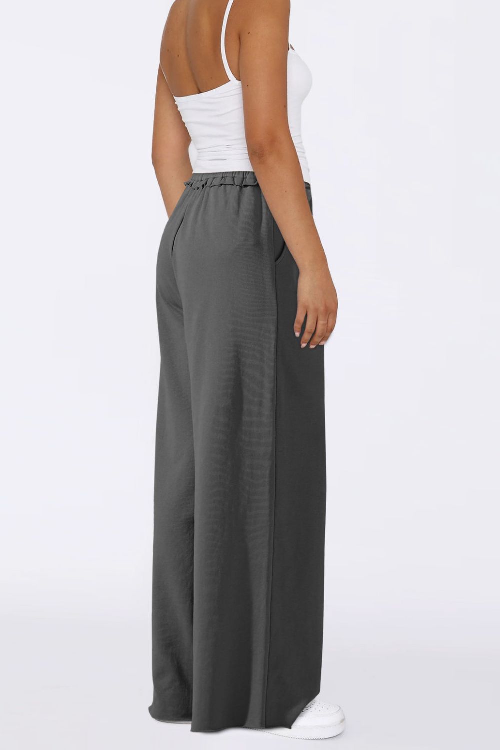 High Waist Wide Leg Pants