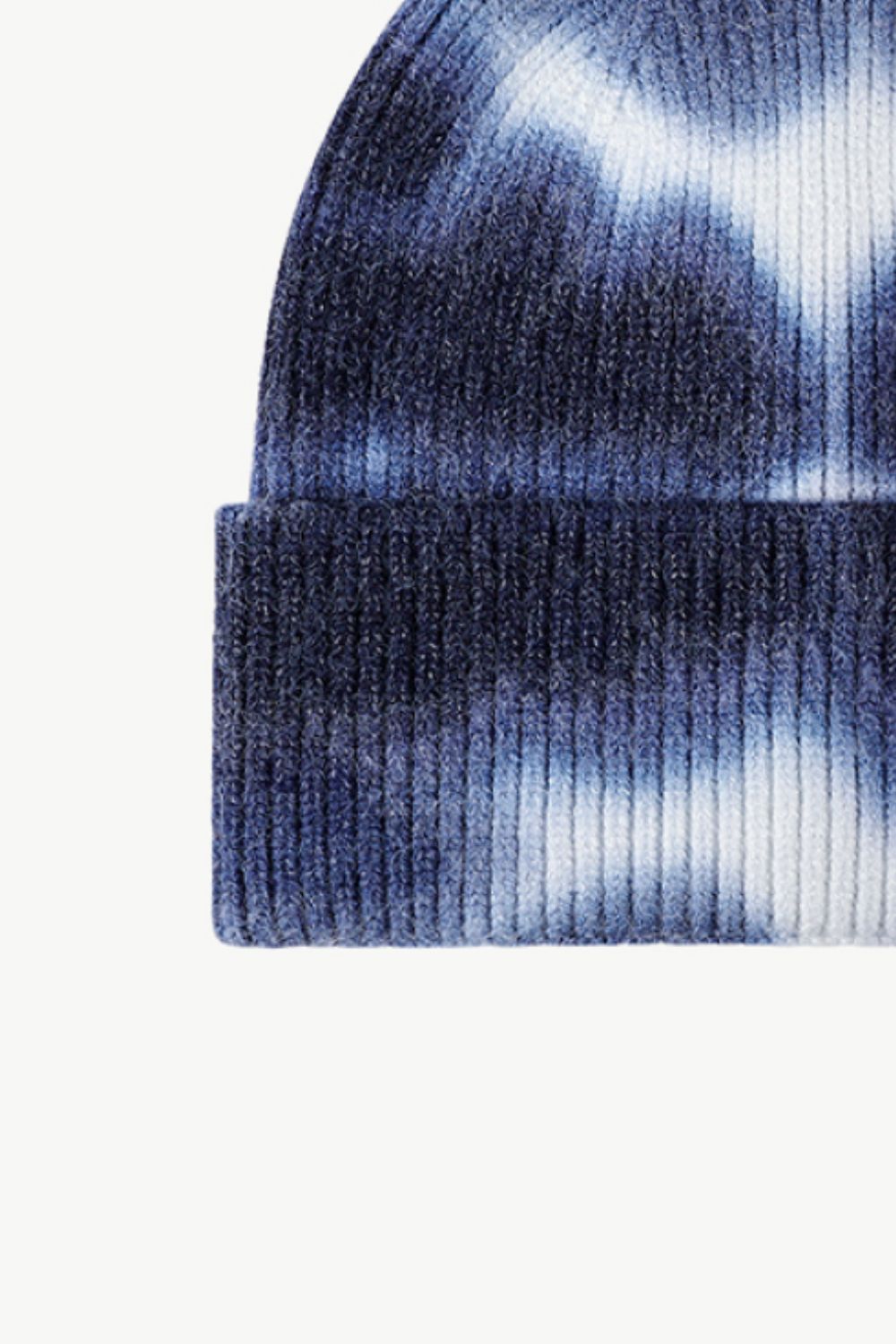 Tie-Dye Cuffed Knit Beanie