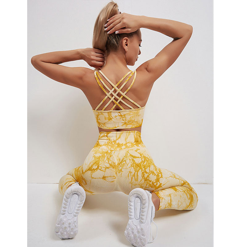 React SUPER LUXE Legging - Gold Marble