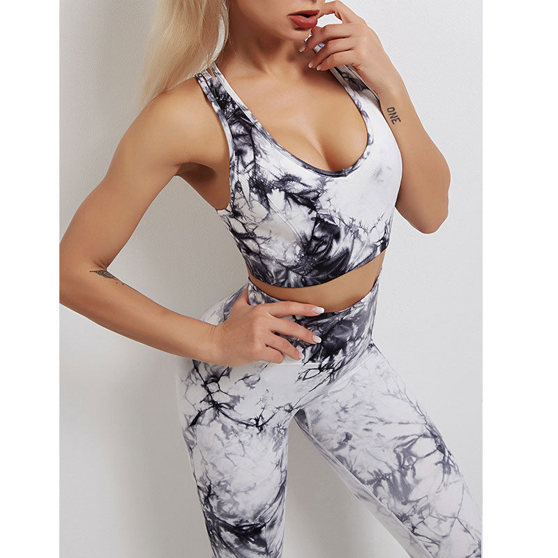 React SUPER LUXE Legging - White Marble