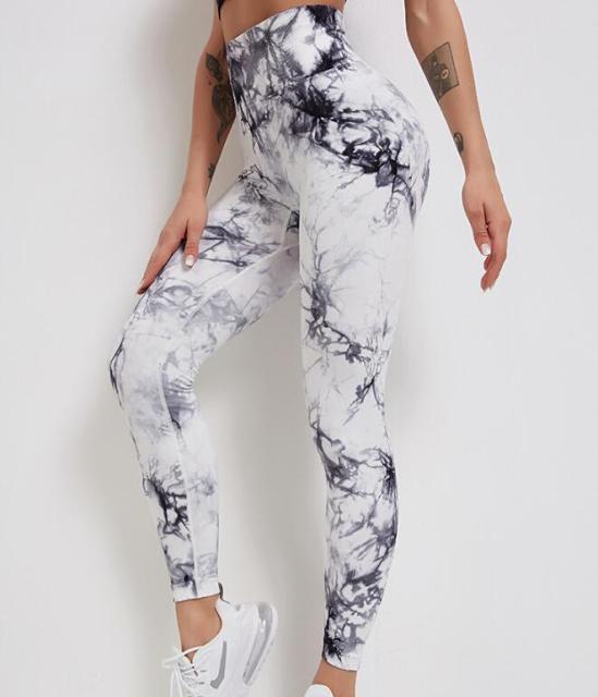 React SUPER LUXE Legging - White Marble