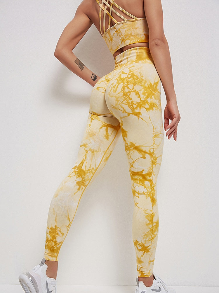 React SUPER LUXE Legging - Gold Marble