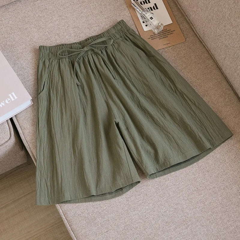 Zinnie Pocket Shorts - Army Green