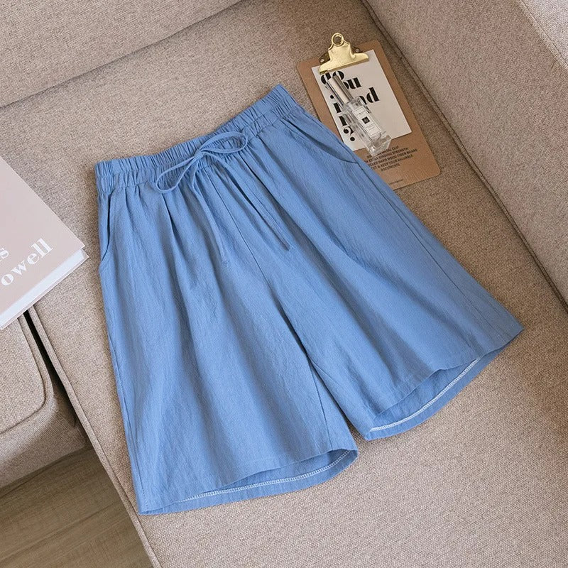 Zinnie Pocket Shorts - Sky Blue