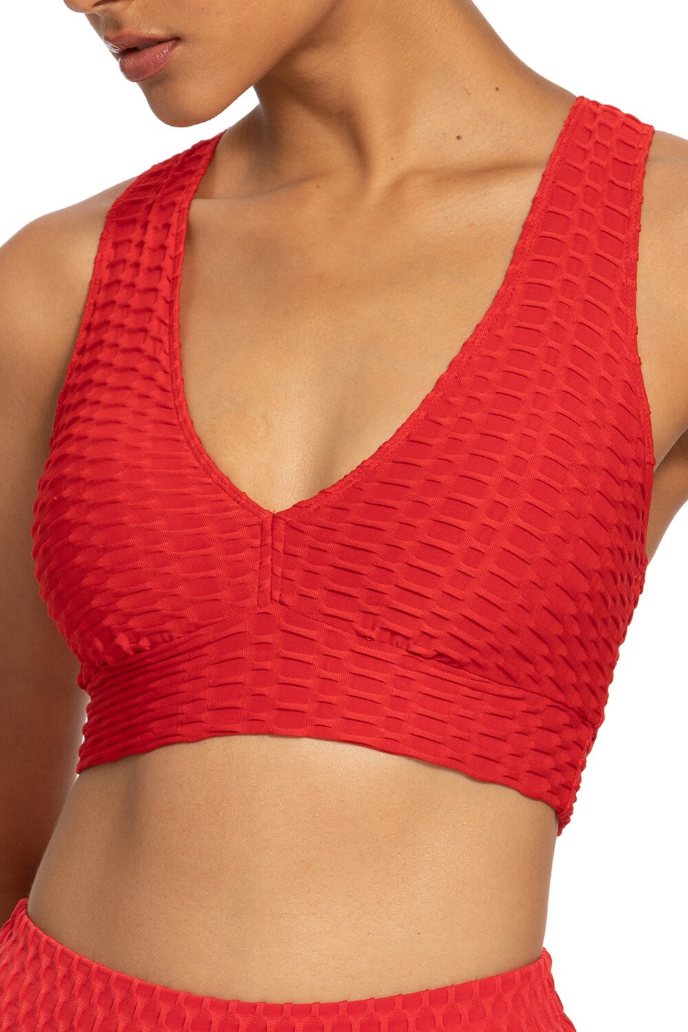 React LUXE Seamless Set - Red