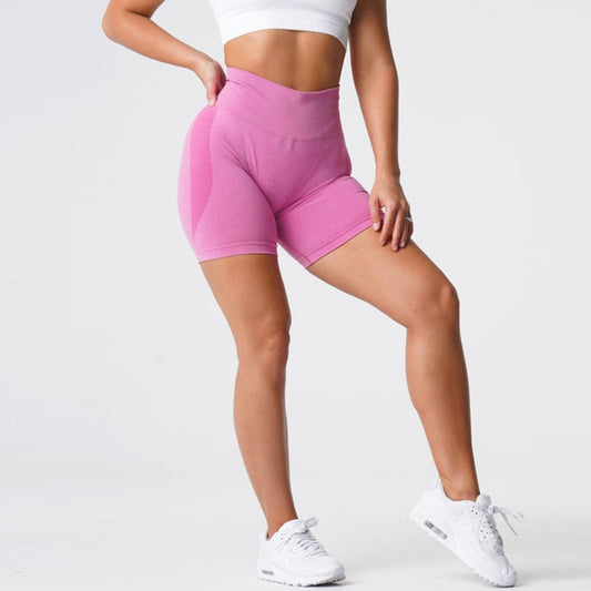 React Contour Seamless Shorts - Pink