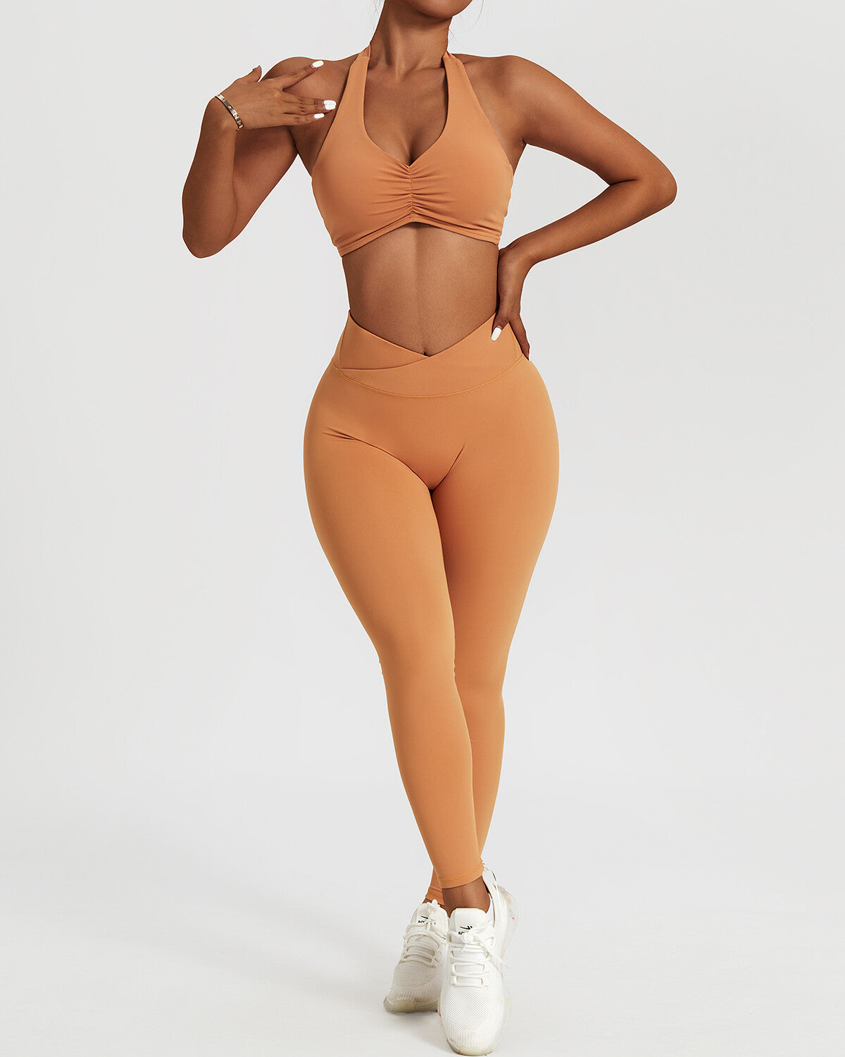 Adalee Seamless Leggings - Burnt Sienna