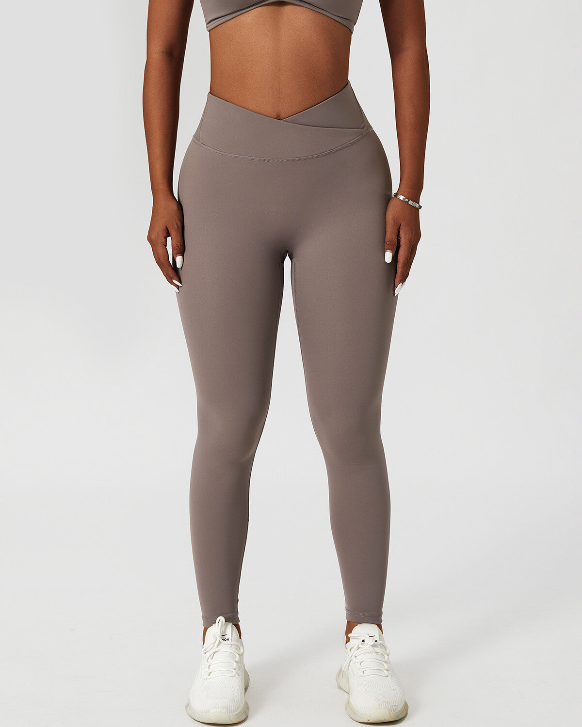 Adalee Seamless Leggings - Taupe