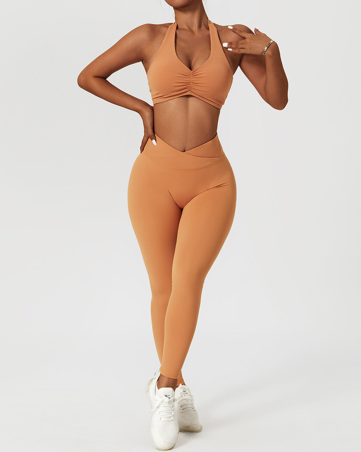 Adalee Sports Bra - Burnt Sienna