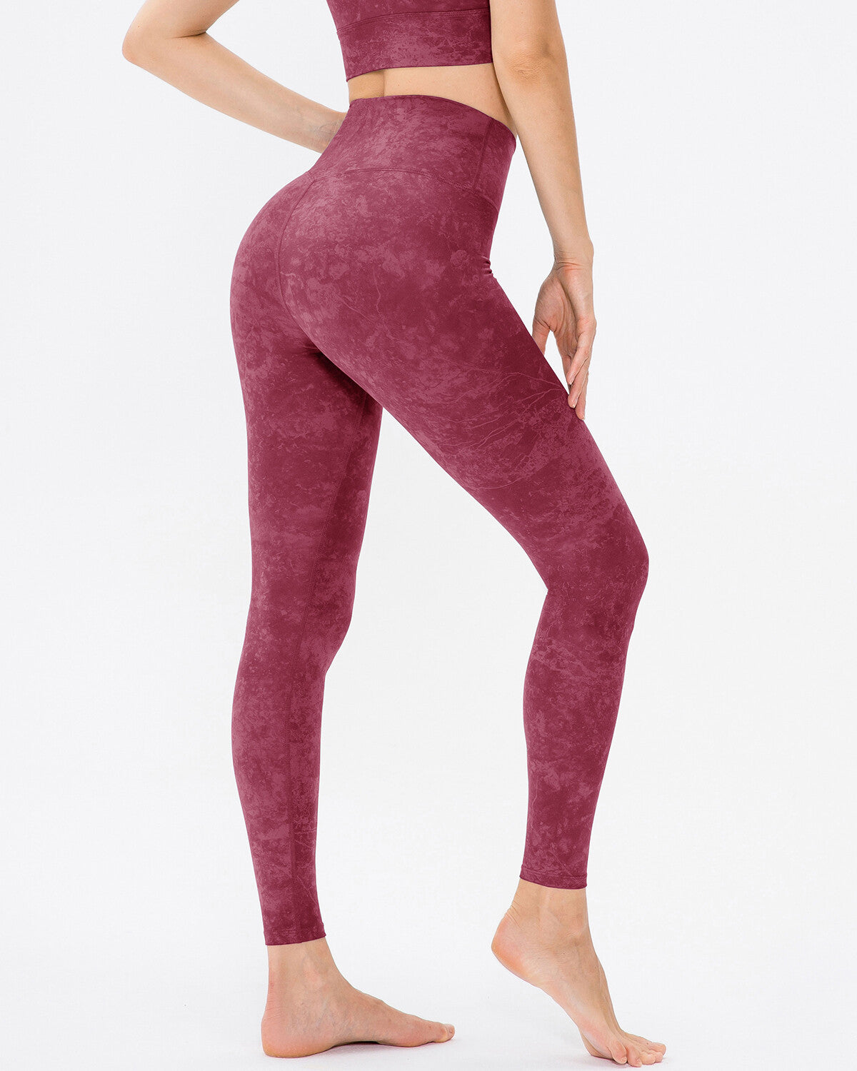 React Ziya Seamless Leggings - Red