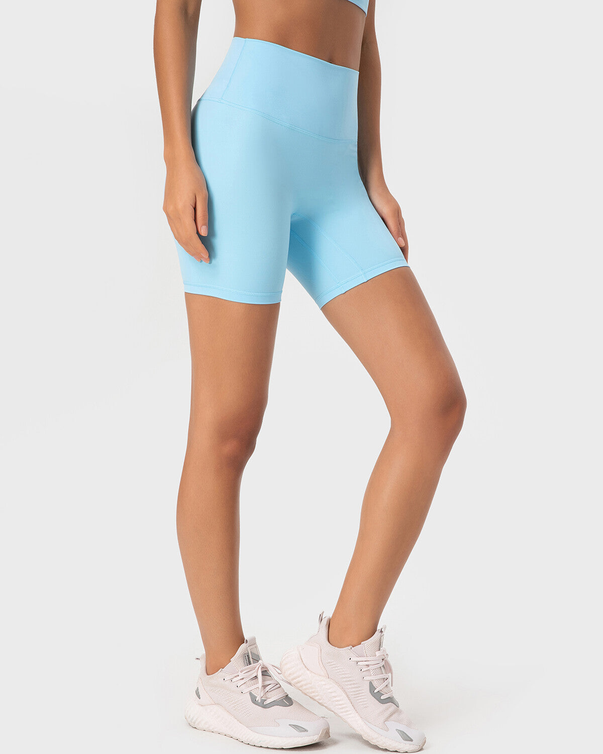 Aleah Seamless Shorts - Baby Blue